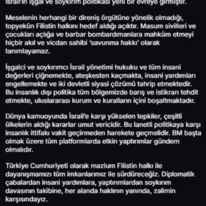 cevdet yilmaz filistine destek surecek UcIQGORY