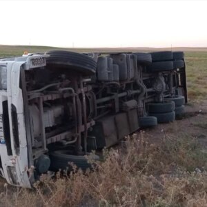 kuluda tanker devrildi surucu yarali QIK2TBtN