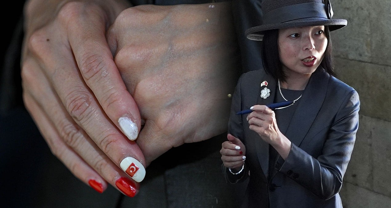 japonya prensesinin tirnaginda turkiye detayi 5ZgfOp6R