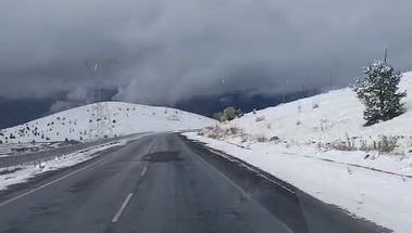 ardahanin yuksek kesimlerine kar yagdi 8LW2NXMZ.jpg