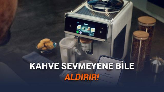 Yapay Zeka Destekli Baristası Olan Profesyonel Kahve Makinesi Philips Cafe Aromis Türkiye'de!