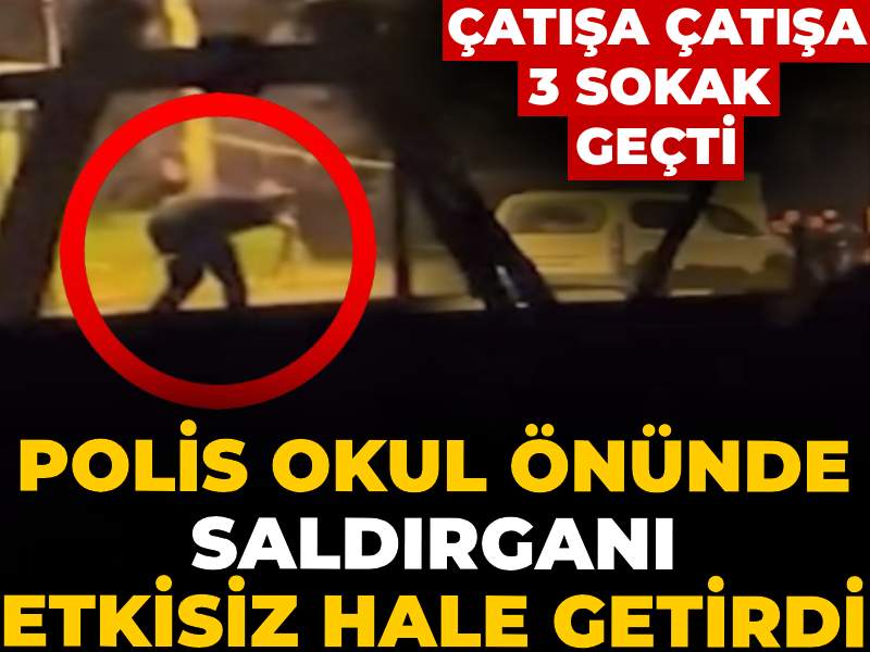 Adapazarı’nda Silahlı Saldırı: Polis, Okul Önünde Şüpheliyi Yakaladı