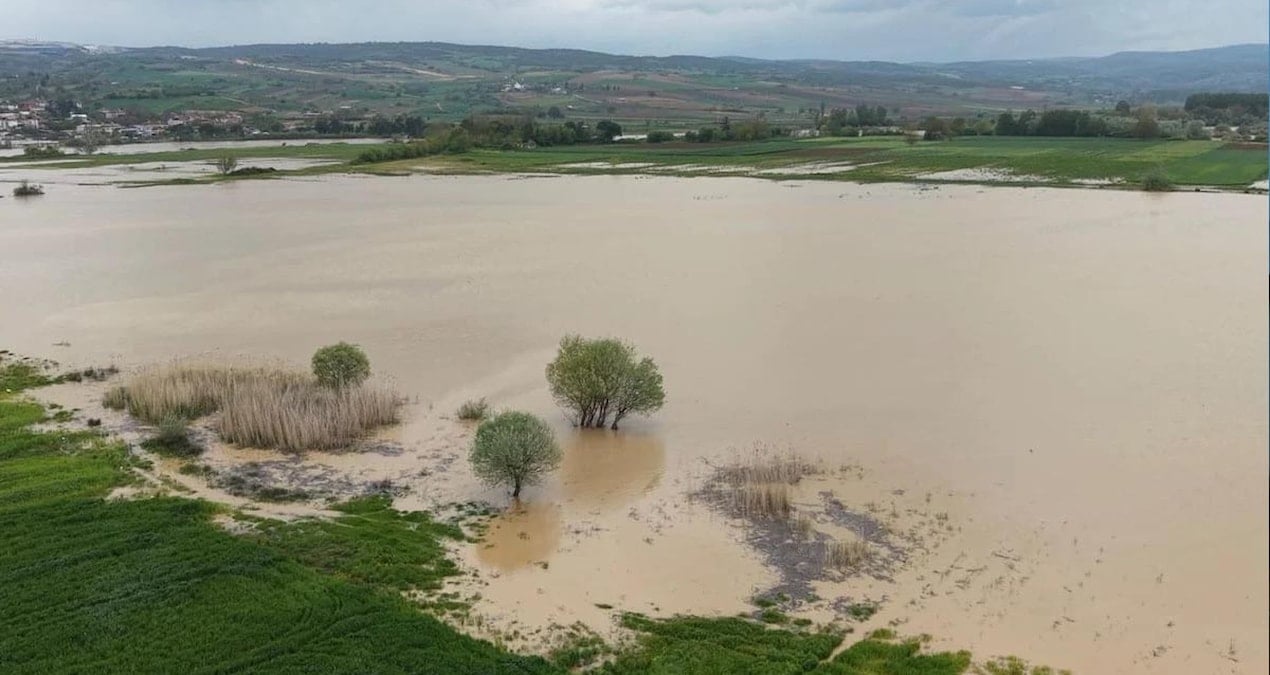 Bursa’da Baraj Gövdesindeki İzinsiz Tarım Alanları Su Altında Kaldı